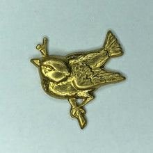 Load image into Gallery viewer, Brass Metal Stampings - Sparrow
