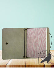 Load image into Gallery viewer, IOD Inspired Leather Passport Midori - Mahogany/Bear