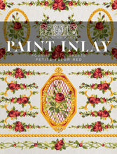 Load image into Gallery viewer, Petite Fleur Red Paint Inlay, 4 Pages, 12” x 16”, 10 Color