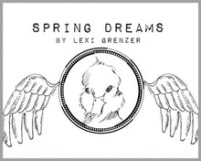 Load image into Gallery viewer, Spring Dreams - Polymer Rubber Stamp (4”x6”)