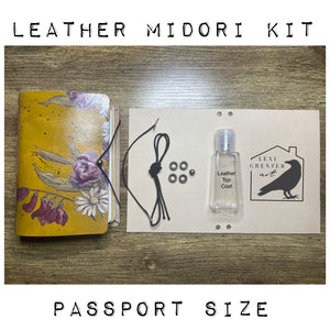 Passport Leather Midori Kit