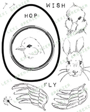 Load image into Gallery viewer, Spring Dreams - Polymer Rubber Stamp (4”x6”)