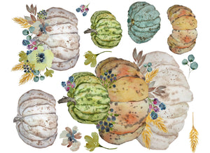 Roycycled Stacked Heirloom Pumpkins Decoupage Paper by Lexi