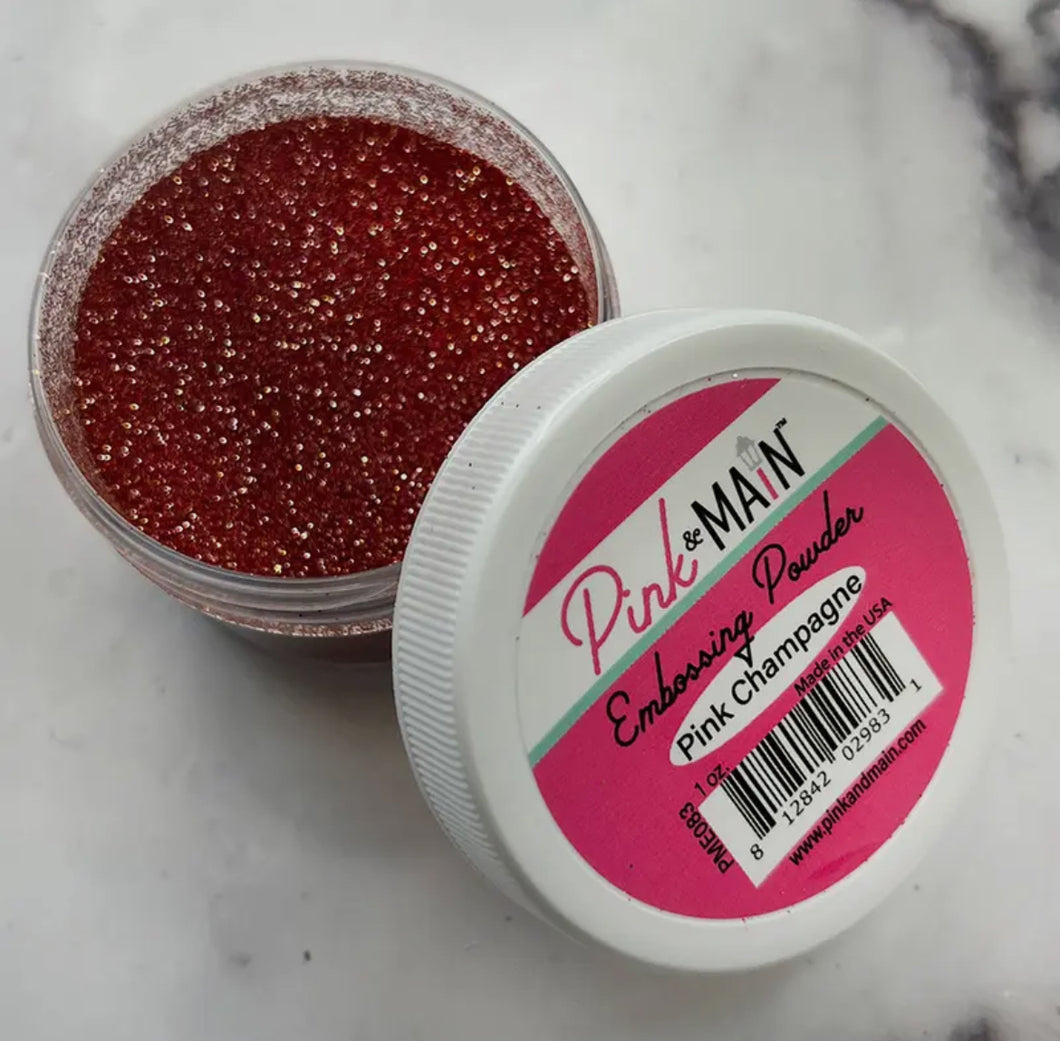 Pink Champagne Embossing Powder