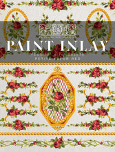 Load image into Gallery viewer, Petite Fleur Red   Paint Inlay, 4 Pages, 12” x 16”, 10 Color
