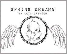 Load image into Gallery viewer, Spring Dreams - Polymer Rubber Stamp (4”x6”)
