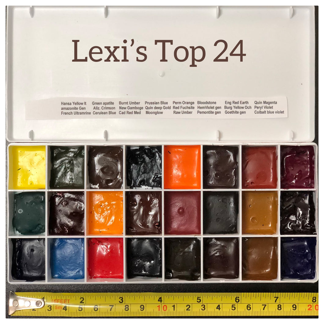 Lexi’s Top 24 Watercolors (Daniel Smith)