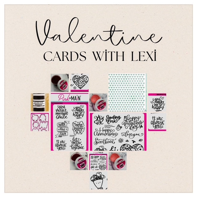 Valentine Card Class with Lexi