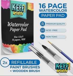 48 Watercolor Paint Set