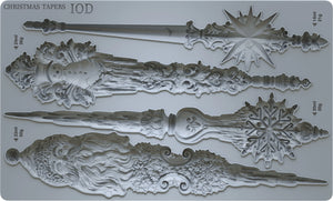 Christmas Tapers 6x10 IOD Mould™