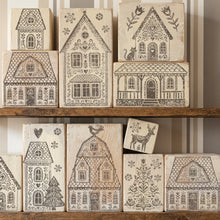 Load image into Gallery viewer, IOD Gingerbread Lane 12x12 IOD Stamp™
