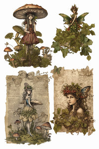 Fairy Merry Christmas IOD Transfer 8×12 Pad™