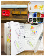 Load image into Gallery viewer, 3/23/24 - DIY Leather Midori Journals &amp; Image Transfers
