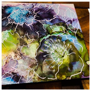 (Instant Download) Alcohol Ink and Resin Online Tutorial with Lexi Grenzer